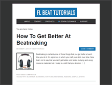 Tablet Screenshot of flbeattutorials.com